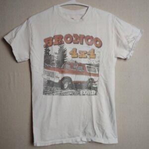 Junk Food Clothing 70's‎ Bronco 4x4 Graphic Tee Short Sleeve Ford Size XS I